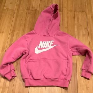 Nike Kids Hoodie in Bright Pink